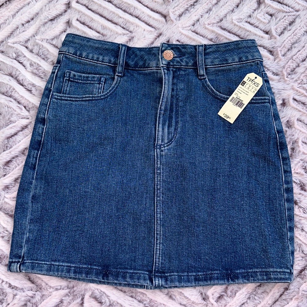 Garage Denim Skirt